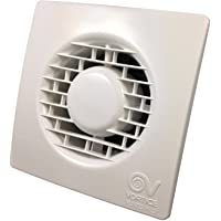 Los mejores  - Vortice MF 100-4&quot- Blanco - Ventilador (Blanco- Techo- 85 m³-h- 31 dB- 15 W- 230-240 V- 50 Hz)